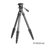Marsace ET-0541S/0551S Camera Tripod Set