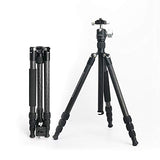 Marsace ET-1541T Carbon Fiber Camera Portable Travel Tripod Kit