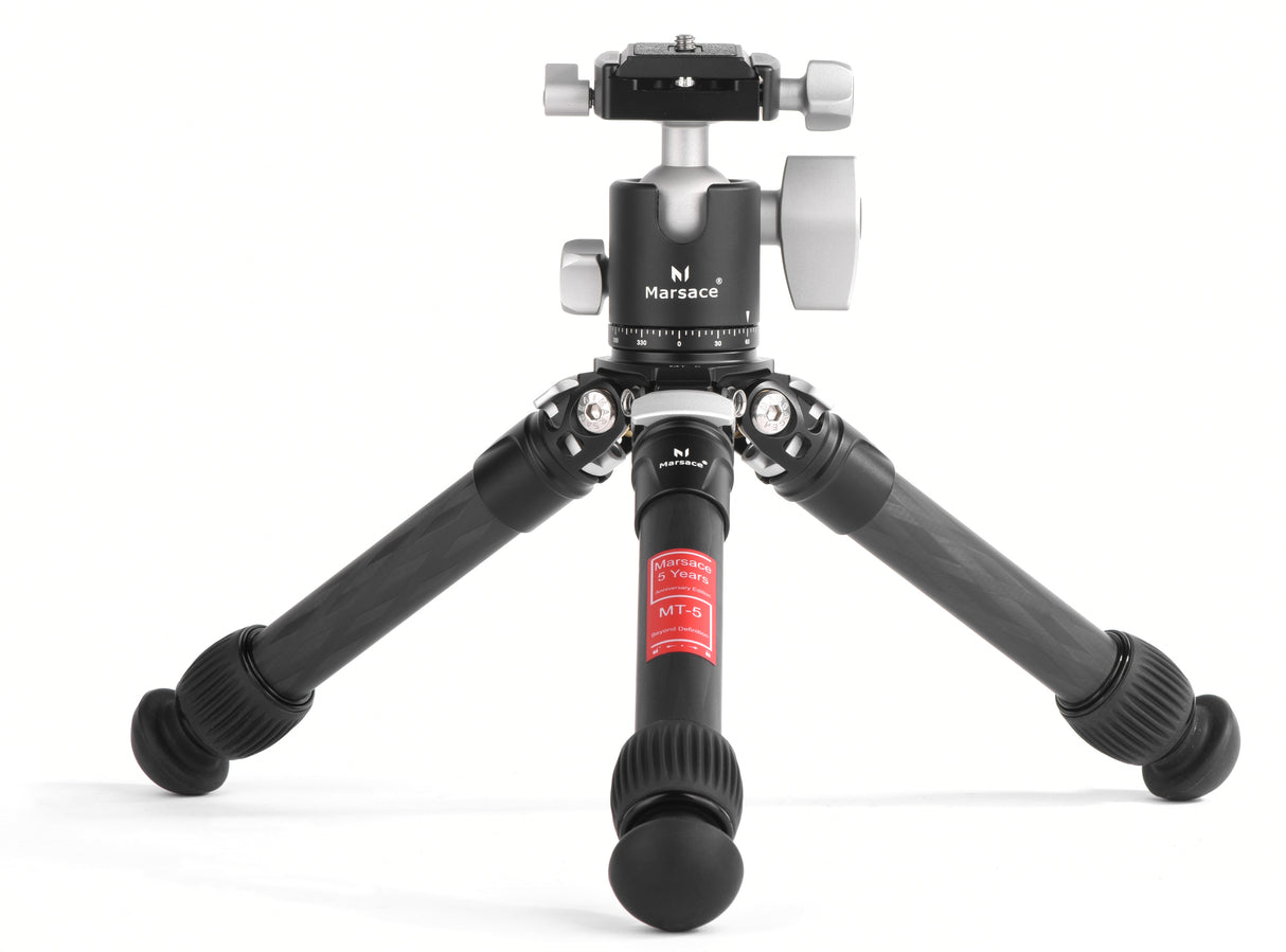 Marsace MT-5 carbon fiber high bearing desktop mini tripod