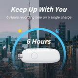 FUNSNAP Mic Tok 2.4 GHz Wireless Lavalier Microphone,Type-C/ Lighting