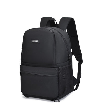 CADEN D39 Black Large Capacity Laptop DSLR Backpack