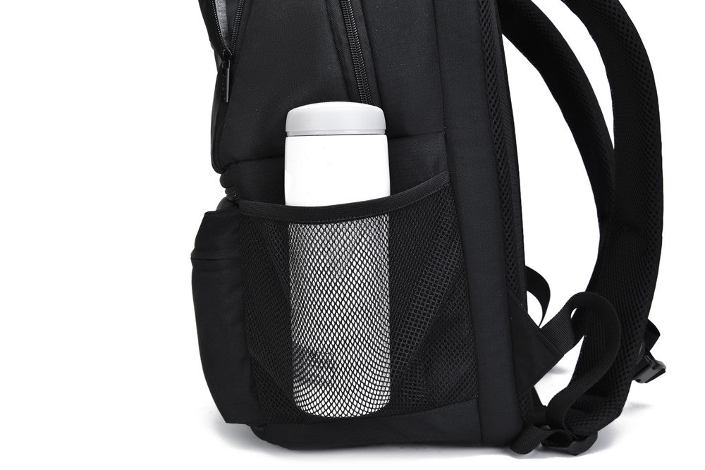 CADEN D39 Black Large Capacity Laptop DSLR Backpack