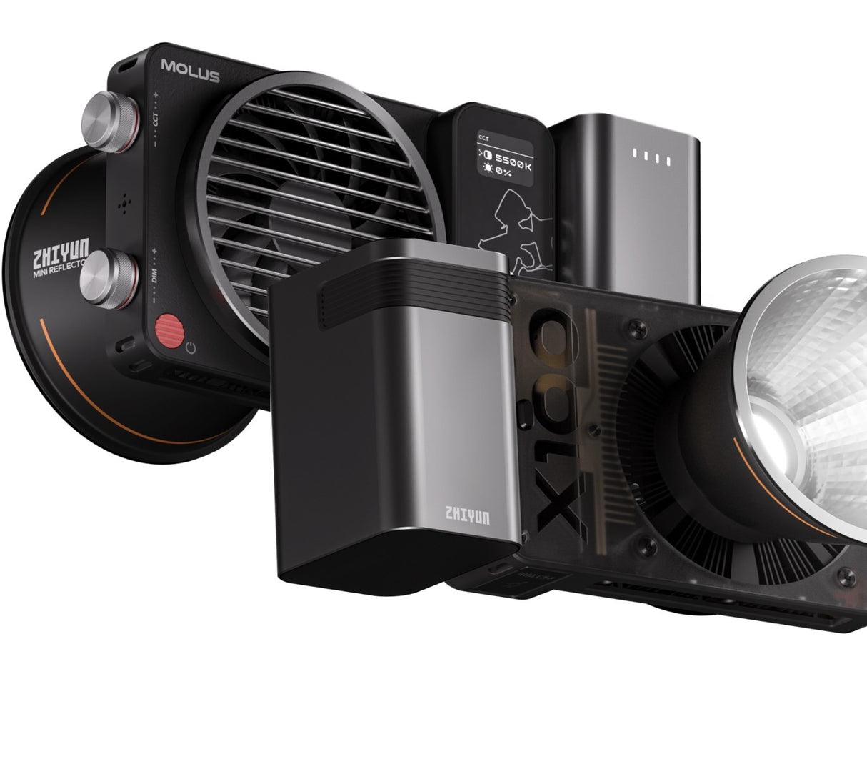 ZhiYun MOLUS X100 Powerful COB Pocket Light