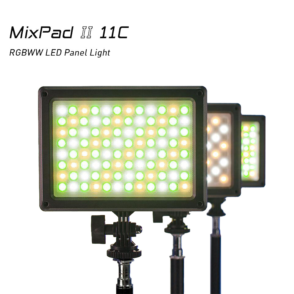 Nanlite MixPad II 11C RGB LED Light Mini Panel Light
