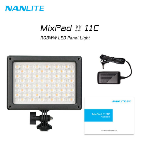 Nanlite MixPad II 11C RGB LED Light Mini Panel Light
