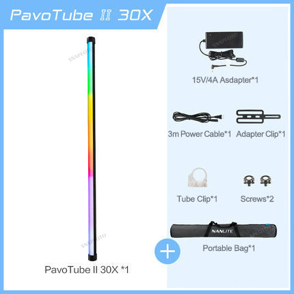 Nanlite Pavotube II 15x 30x LED RGB Handheld Light Stick