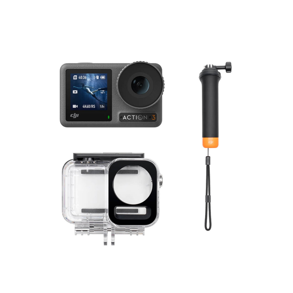 DJI Osmo Action 3  4K/120fps Dual Touchscreens Camera