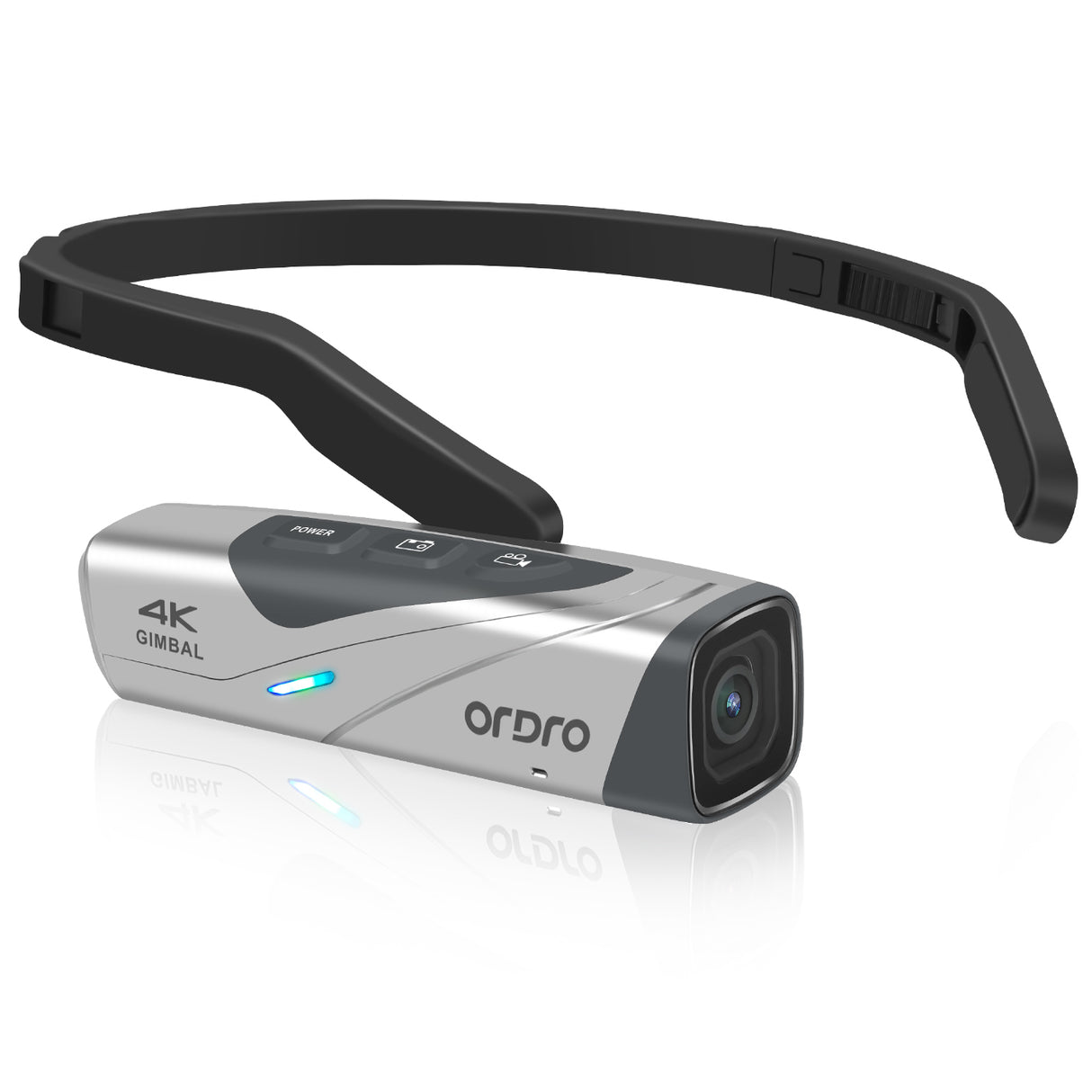 Ordro EP8 4K 60fps Head Wearable Vlog Video Camera