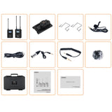 Comica -CVM-WM200 PRO UHF Metal Dual-channel Wireless Microphone