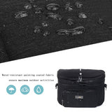 CADEN D30 Black Large Capacity Shockproof DSLR Backpack