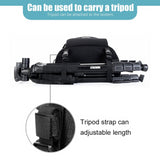 CADEN D30 Black Large Capacity Shockproof DSLR Backpack