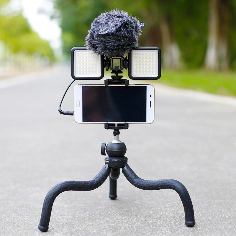 XILETU RM-30II Flexible Tripod For iPhone Xs Samsung