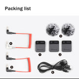 Relacart MI1 MI2 Lavalier Wireless Microphone