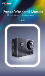 SOOCOO F91R Action Camera Ultra HD 4K 60fps WIFI Touch Screen Go Underwater Waterproof Bike Helmet Video Sport Cam