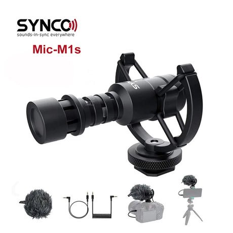 Synco M1S/M2S Microphone for Smartphone Camera