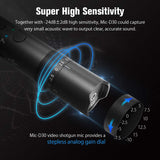 SYNCO D30 On Camera Mic For DSLR/SLR Condenser Microphone