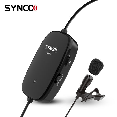 SYNCO S6E/S6M2/S8 Condenser Lavalier Microphone