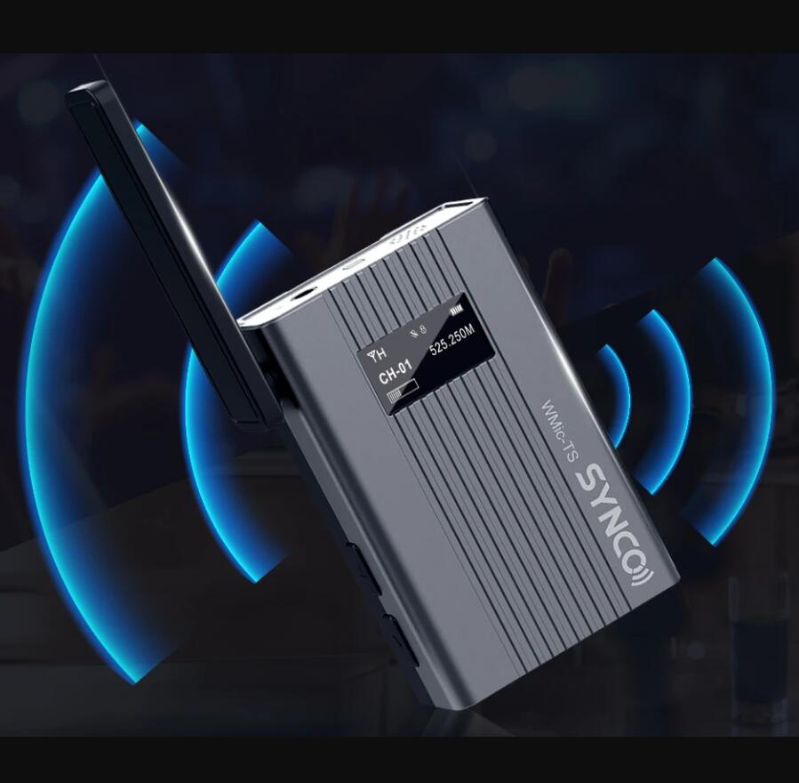 SYNCO WMic-TS UHF Wireless Transmitter System Microphone