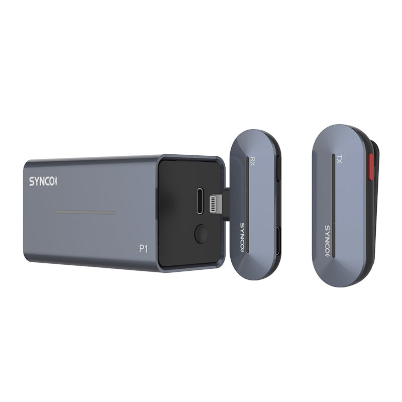 SYNCO Wireless Microphone P1L,P1T,P2L,P2T For Smartphone
