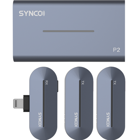 SYNCO Wireless Microphone P1L,P1T,P2L,P2T For Smartphone