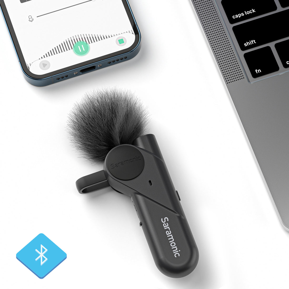 Saramonic SR-BTW Bluetooth Wireless Lavalier Microphone