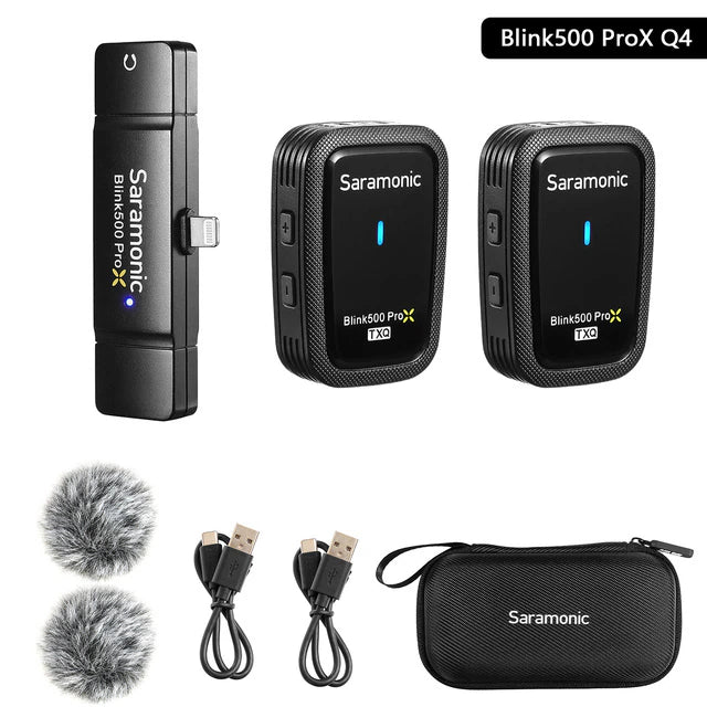 Saramonic Blink500 ProXQ 2.4GHZ Dual Channel wireless Microphone