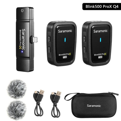 Saramonic Blink500 ProXQ 2.4GHZ Dual Channel wireless Microphone