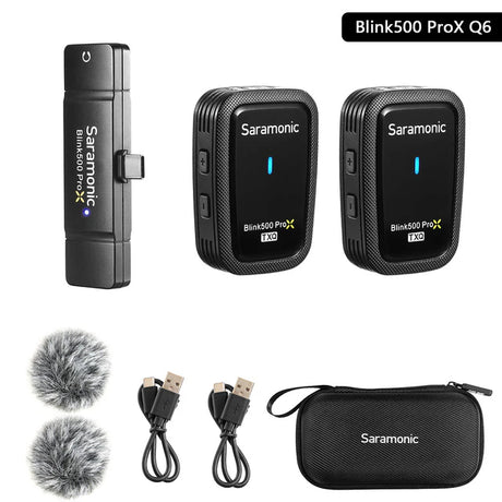 Saramonic Blink500 ProXQ 2.4GHZ Dual Channel wireless Microphone