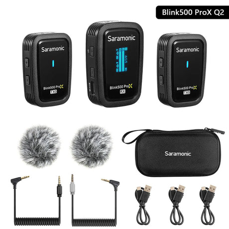 Saramonic Blink500 ProXQ 2.4GHZ Dual Channel wireless Microphone