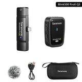 Saramonic Blink500 ProXQ 2.4GHZ Dual Channel wireless Microphone