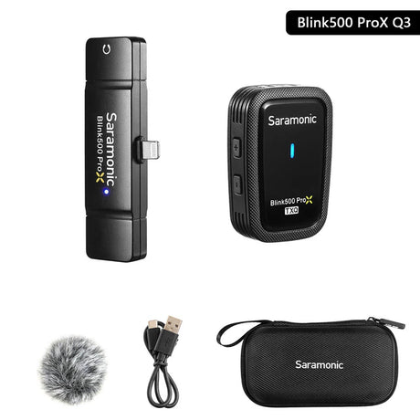 Saramonic Blink500 ProXQ 2.4GHZ Dual Channel wireless Microphone