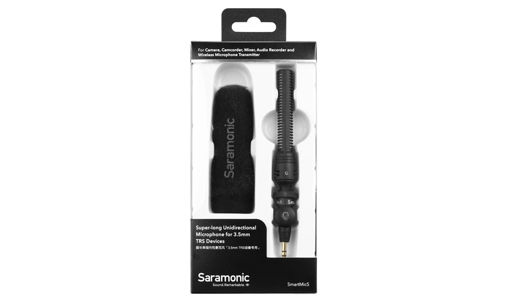 Saramonic SmartMic5 Super-long Unidirectional Microphone for 3.5mm TRS Devices