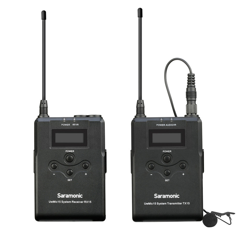 Saramonic UwMic15 Wireless Lavalier Microphone