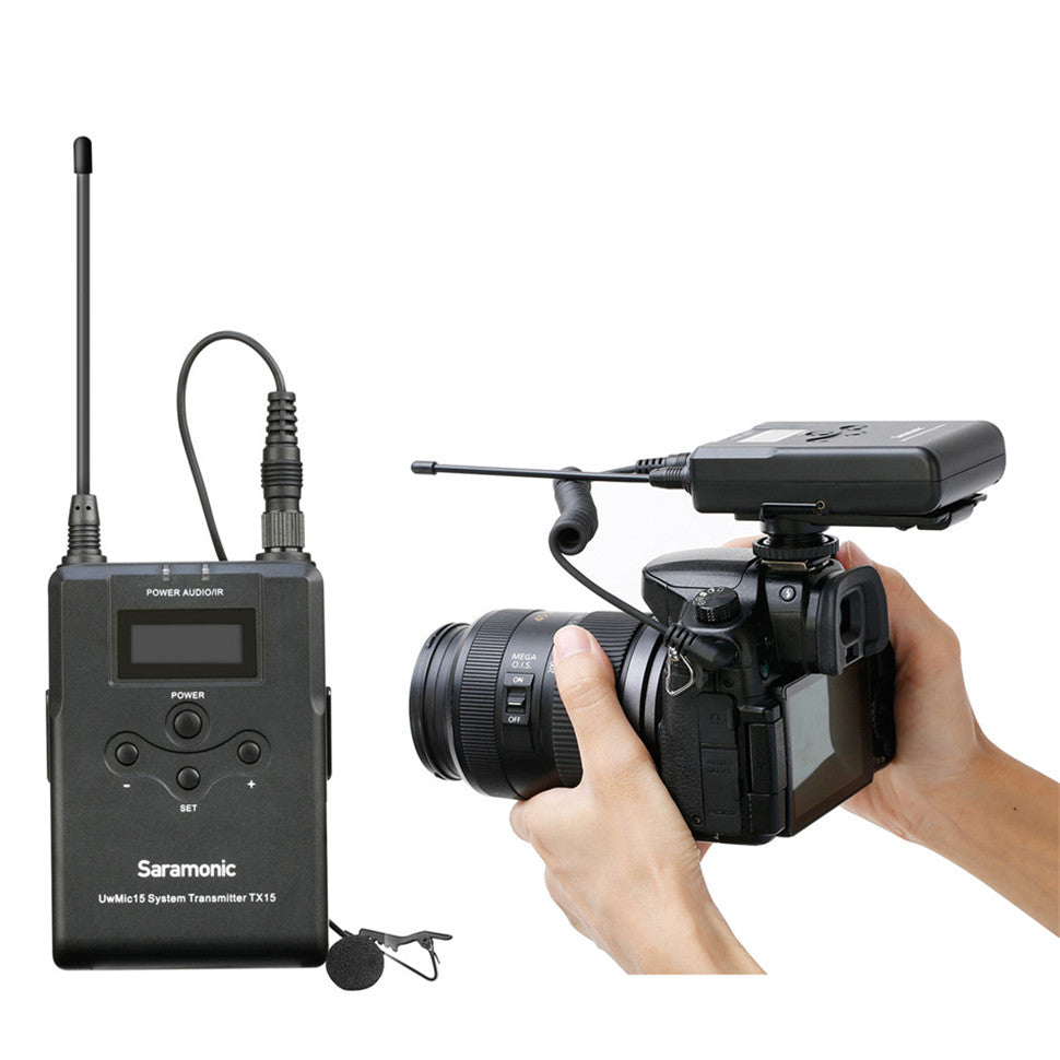 Saramonic UwMic15 Wireless Lavalier Microphone