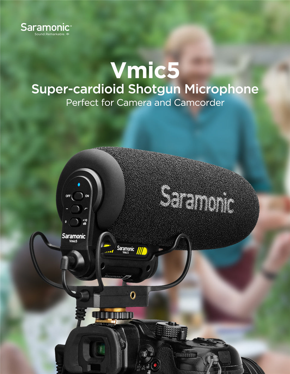 Saramonic Vmic5 Super-Cardioid On-camera Shotgun Microphone