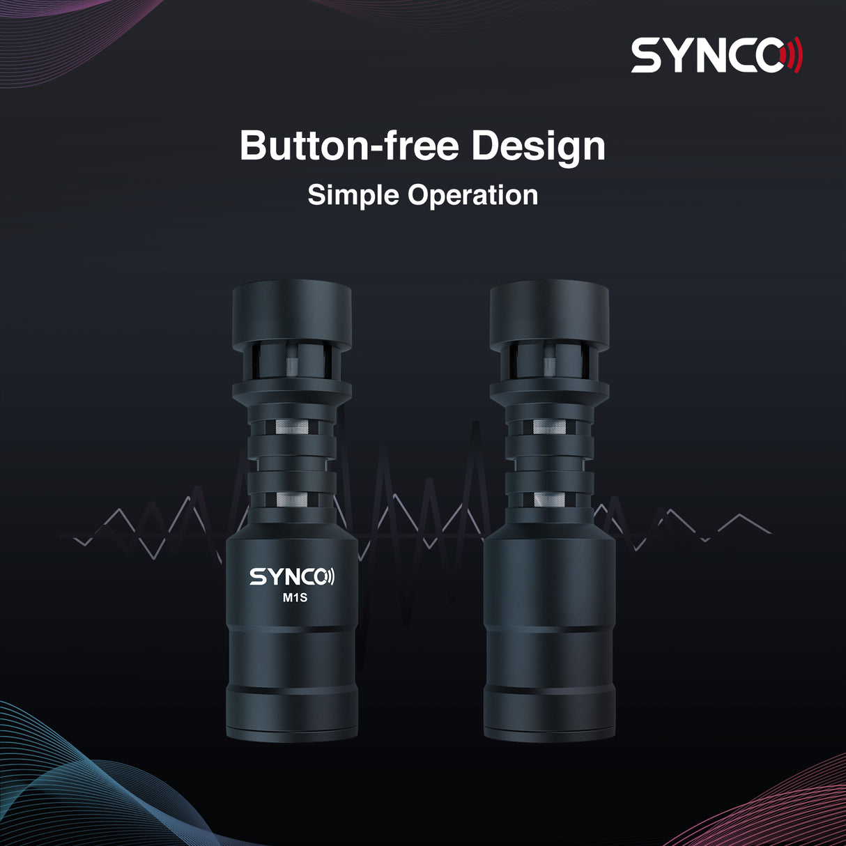 Synco M1S/M2S Microphone for Smartphone Camera
