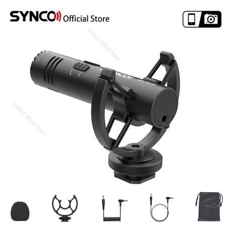 Synco M1S/M2S Microphone for Smartphone Camera