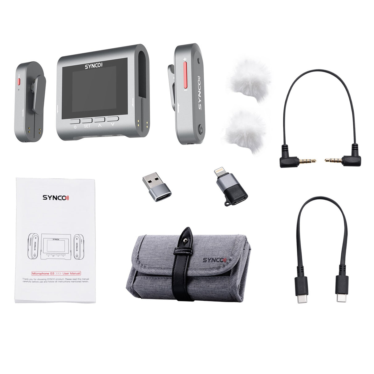 Synco G3 Wireless Lavalier recording microphone