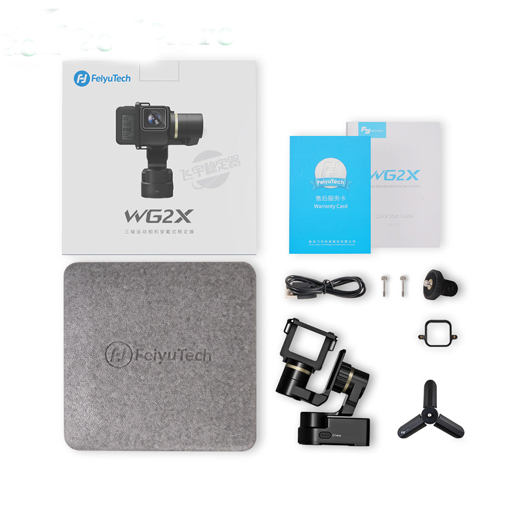 Feiyu WG2X Wearable Action Camera Gimbal For GoPro