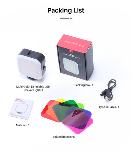 VIJIM U-Bright Mini Magnetic Soft Light Fill Light