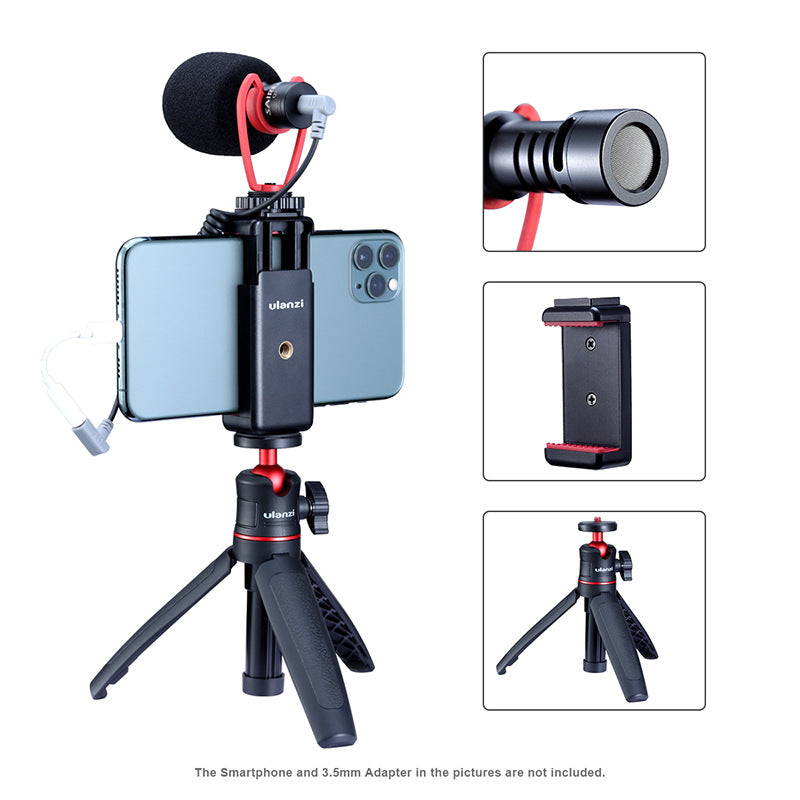 UALNZI Combo 6 Smartphone Video vlog Kit