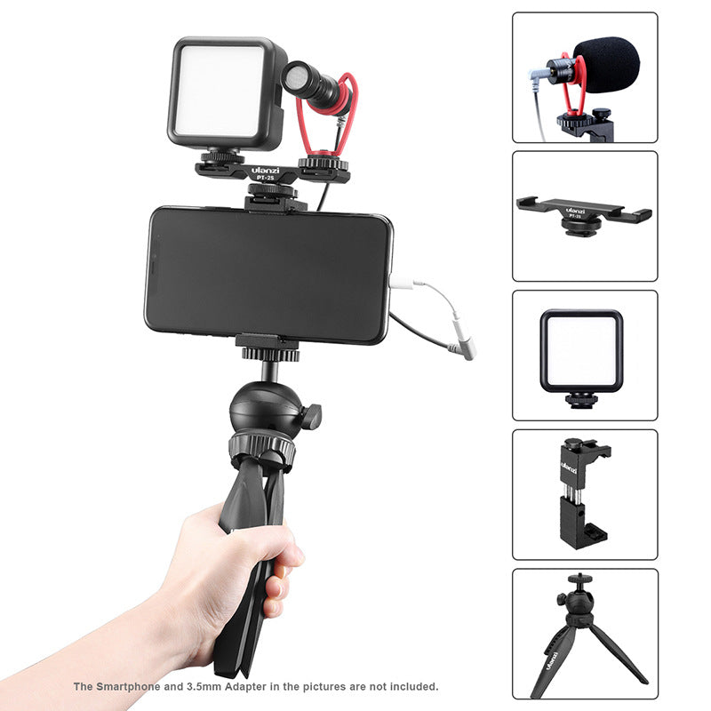 UALNZI Combo 9 Smartphone Video vlog Kit