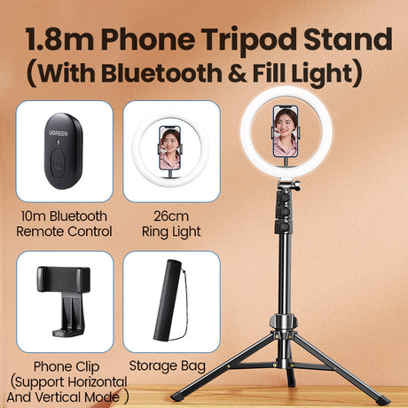 UGREEN LP245 Foldable Live Streaming Tripod Stand