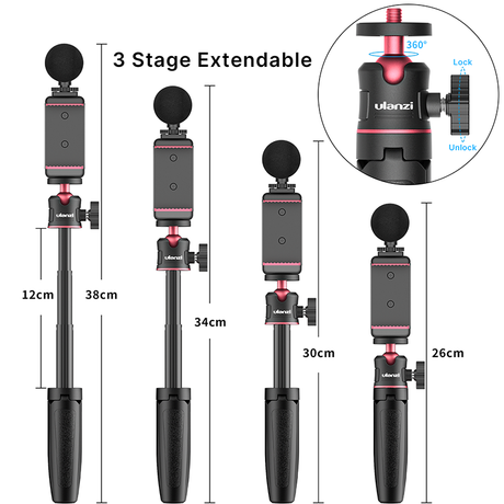 ULANZI S1 Kit Mini Vlog Photography accessories for Youtube