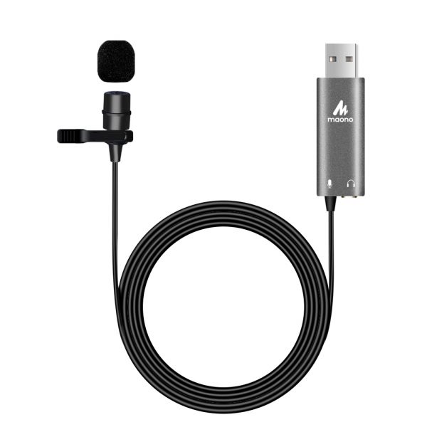 MAONO AU-UL10 USB 2.0 Lapel Lavalier Microphone
