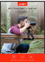 JOBY JB01508 SLR Multifunctional Photography Octopus Tripod Set