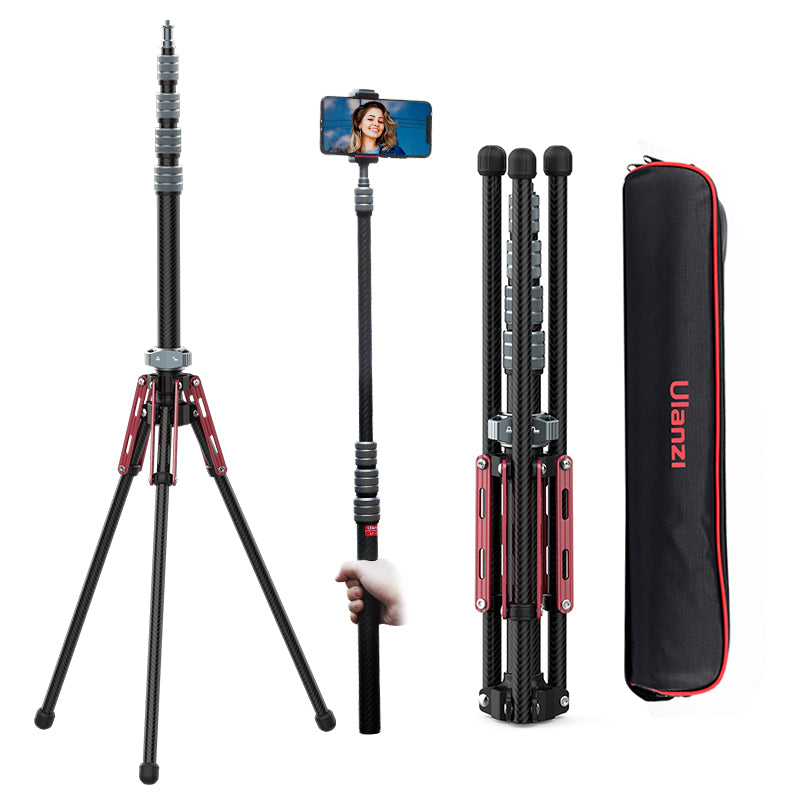 Ulanzi MT-49 Lightweight Carbon Fiber Tripod With Detachable Monopod