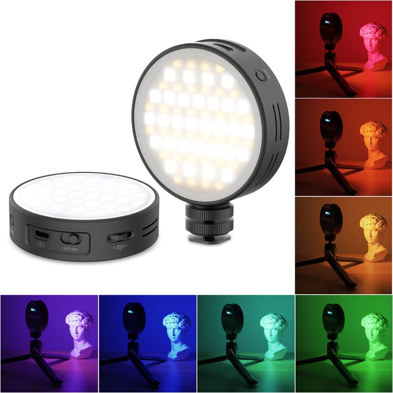 Ulanzi R66 RGB Ring Led 360 Mini Fill Light
