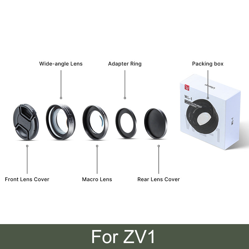 Ulanzi WL-1 18mm Camera Wide Angle Lens For Sony