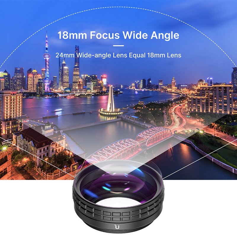 Ulanzi WL-1 ZV1 wide-angle additional Lens for Cameras